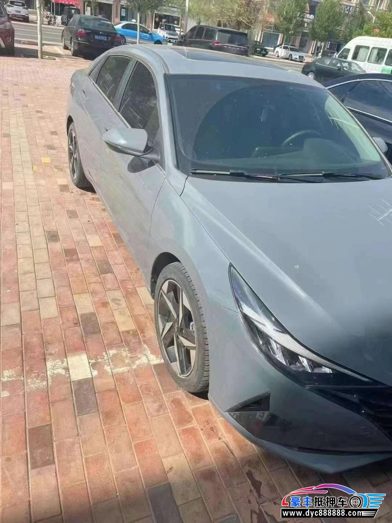 23年现代伊兰特轿车抵押车出售