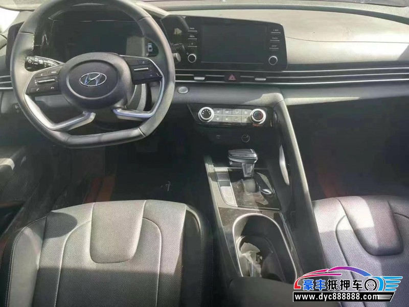 23年现代伊兰特轿车抵押车出售