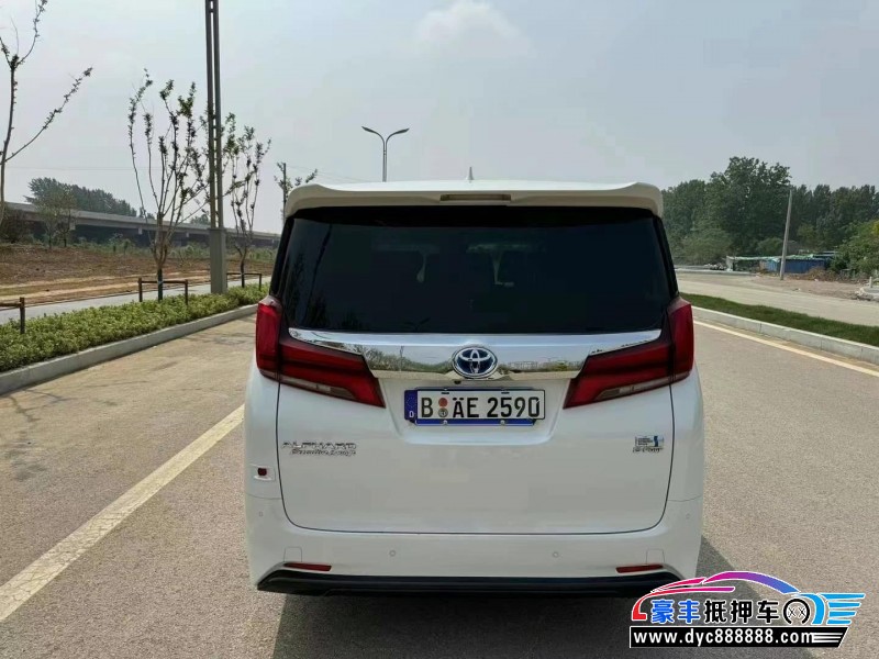 21年丰田埃尔法轿车抵押车出售