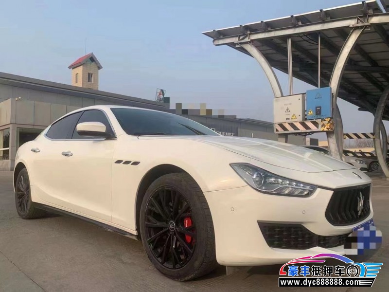 21年玛莎拉蒂Ghibli轿车抵押车出售