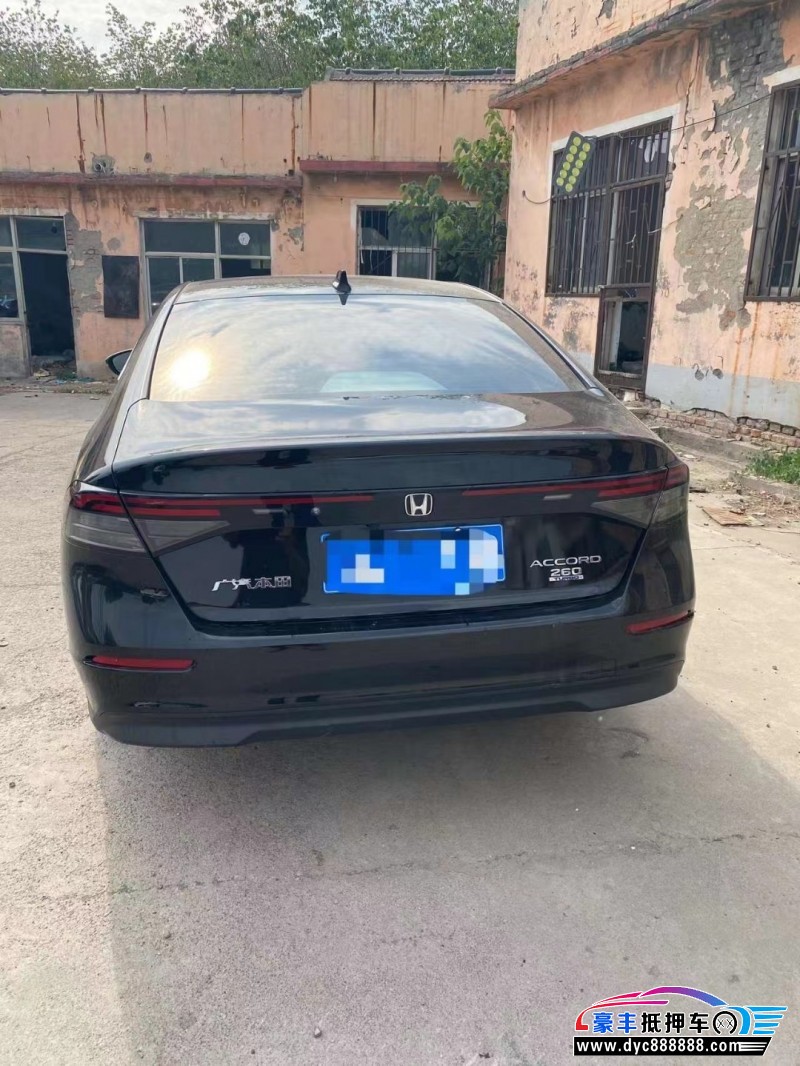 24年本田雅阁轿车抵押车出售