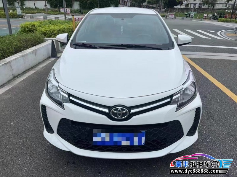 22年丰田威驰轿车抵押车出售