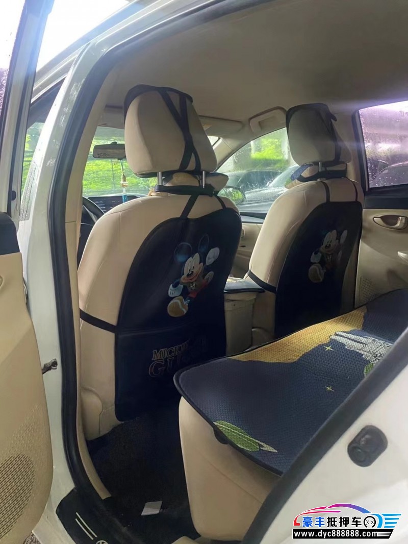 17年丰田威驰轿车抵押车出售