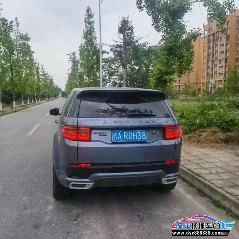 20年路虎发现运动轿车抵押车出售