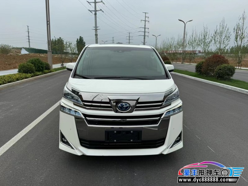 20年丰田威尔法轿车抵押车出售