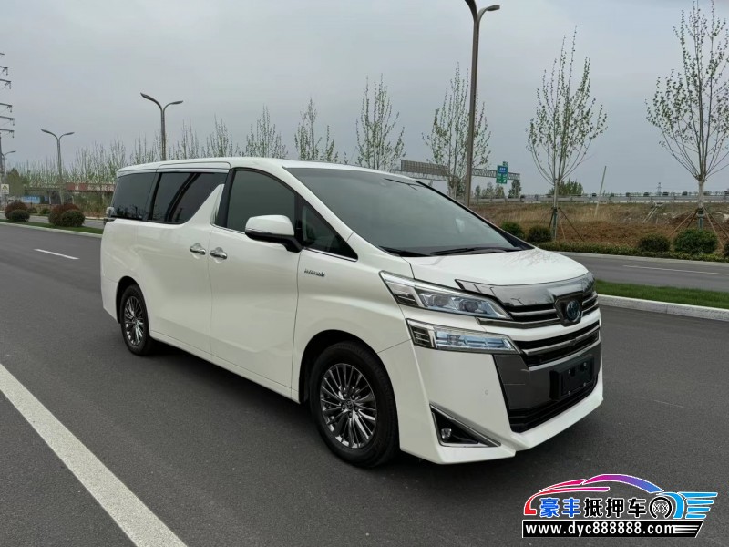 20年丰田威尔法轿车抵押车出售