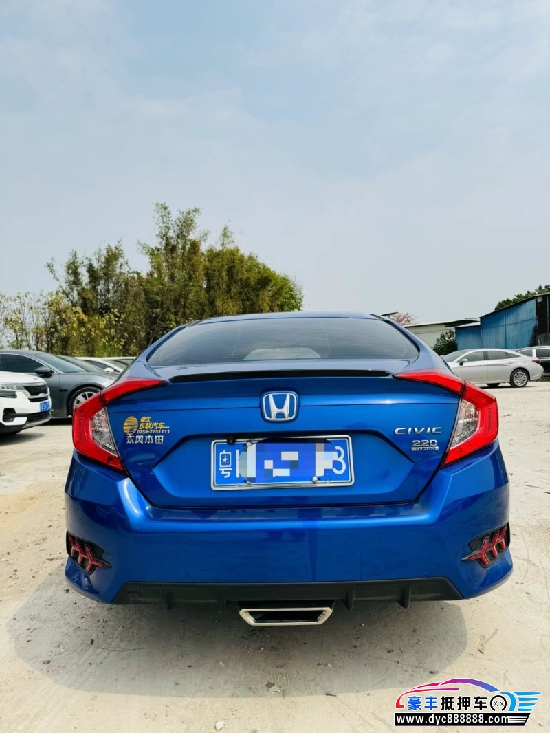 21年本田思域轿车抵押车出售