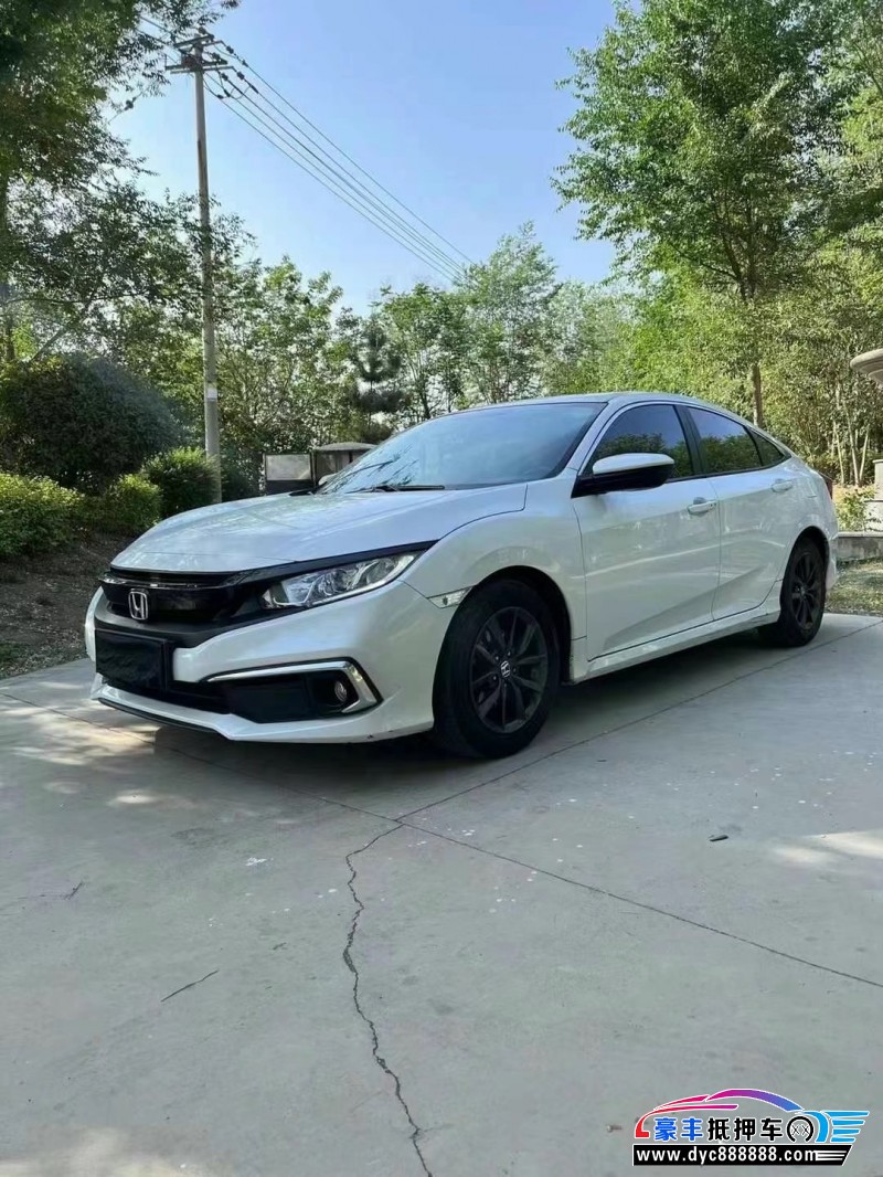 21年本田思域轿车抵押车出售