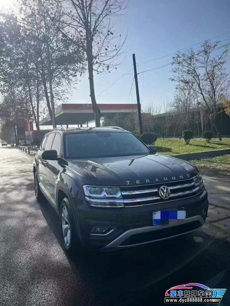 17年大众途昂轿车抵押车出售