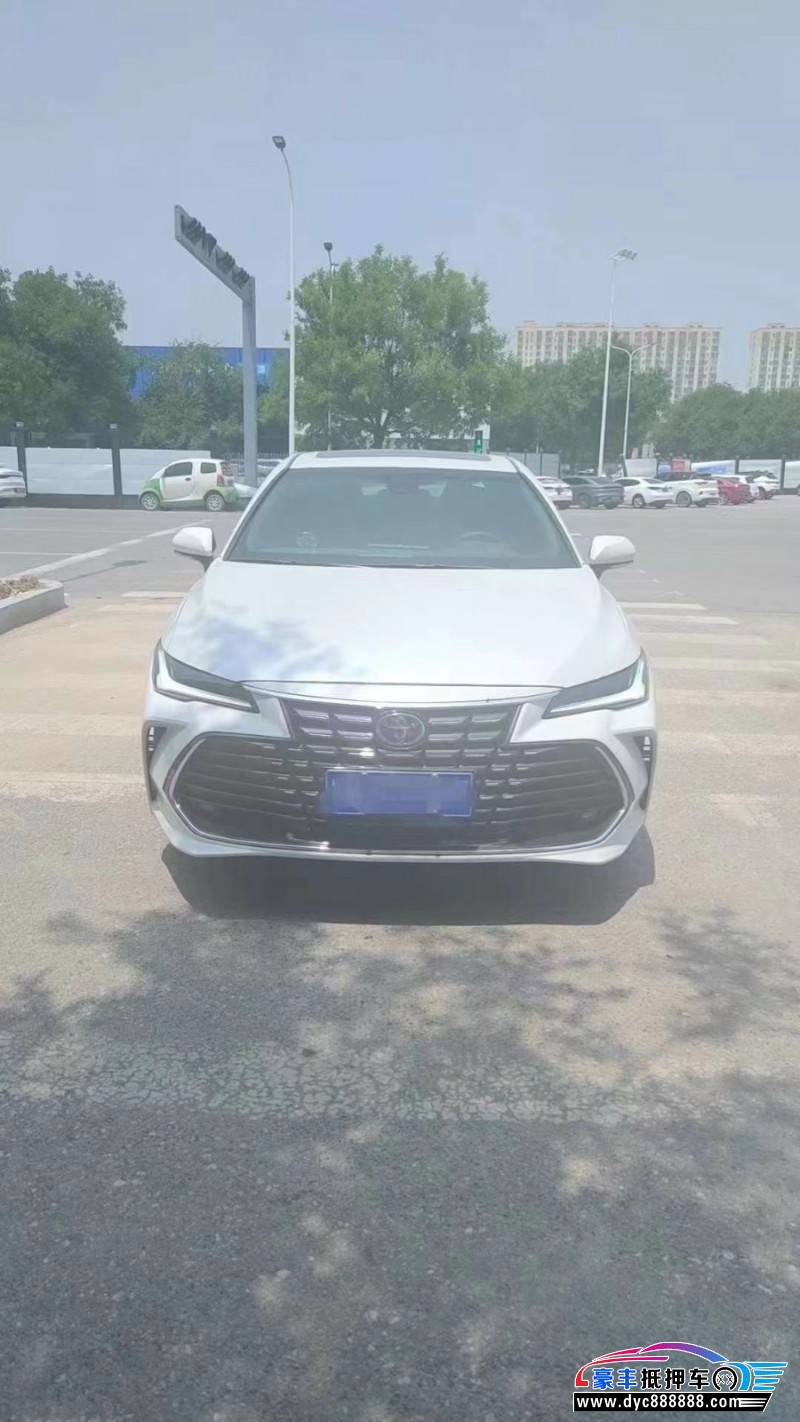 22年丰田亚洲龙轿车抵押车出售