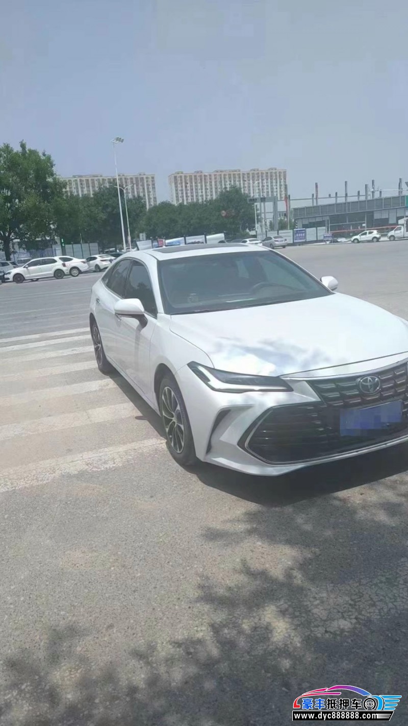 22年丰田亚洲龙轿车抵押车出售