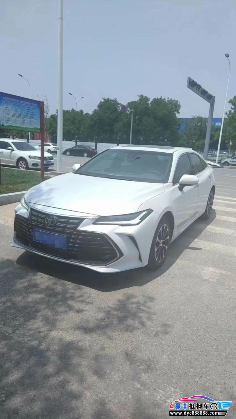 22年丰田亚洲龙轿车抵押车出售