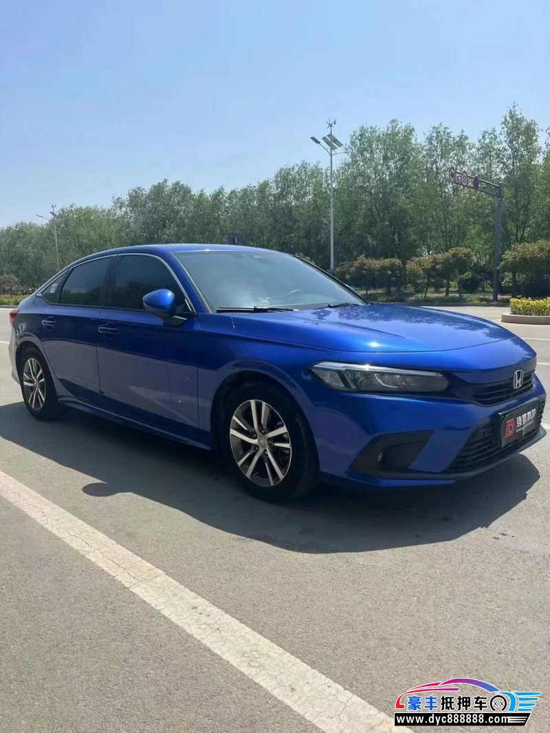21年本田思域轿车抵押车出售