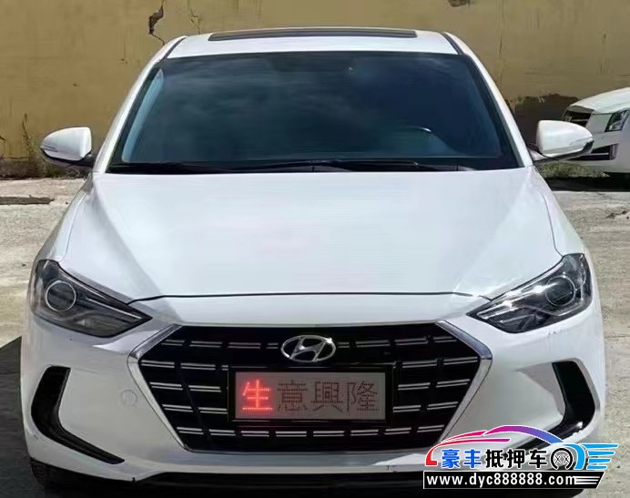 20年现代领动轿车抵押车出售