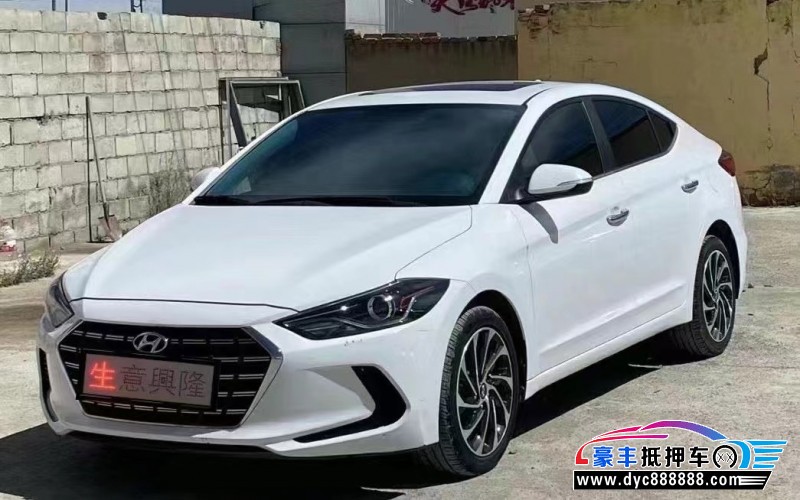 20年现代领动轿车抵押车出售