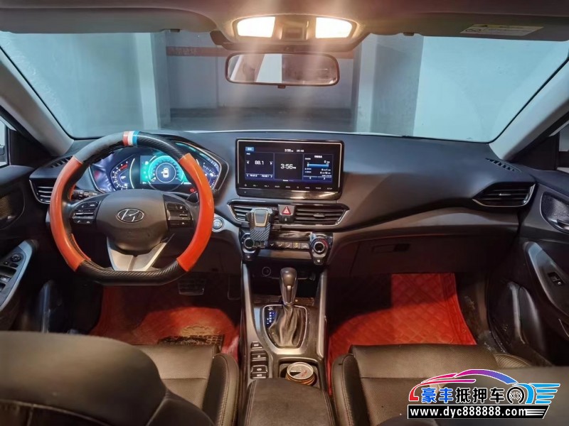 19年现代菲斯塔轿车抵押车出售