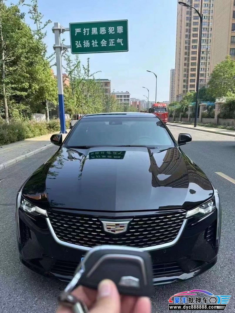 23年凯迪拉克CT4轿车抵押车出售