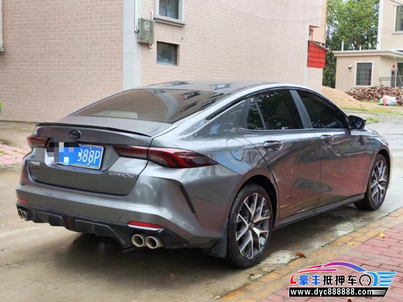 22年传祺影豹轿车抵押车出售