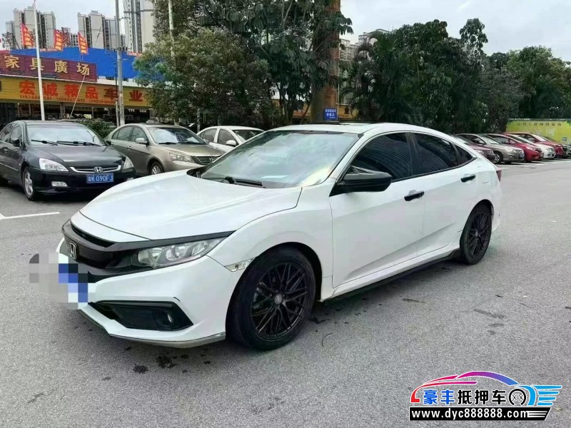 19年本田思域轿车抵押车出售