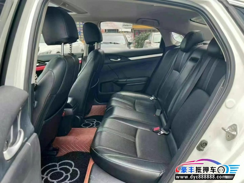 19年本田思域轿车抵押车出售