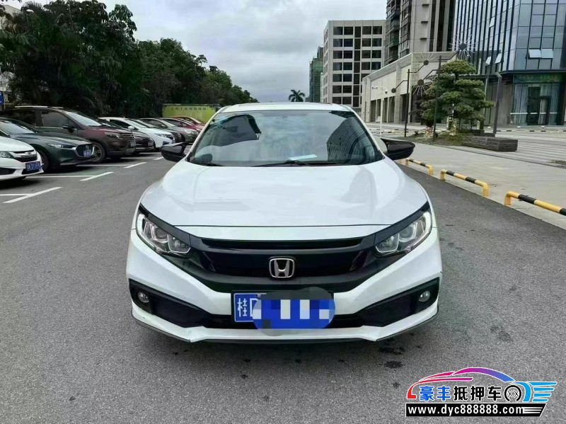 19年本田思域轿车抵押车出售