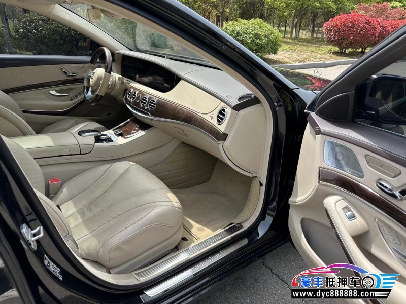 18年奔驰S轿车抵押车出售