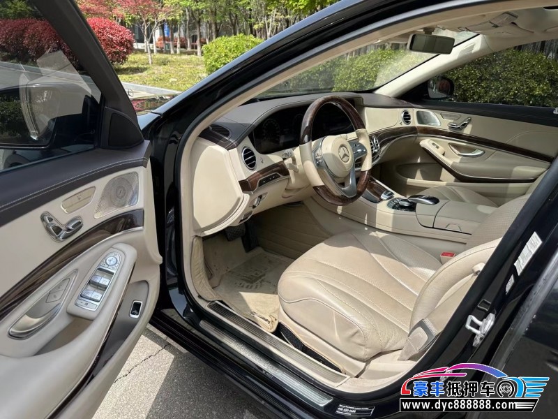 18年奔驰S轿车抵押车出售