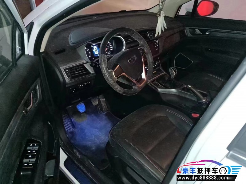 19年吉利帝豪GS轿车抵押车出售