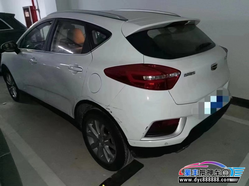 19年吉利帝豪GS轿车抵押车出售