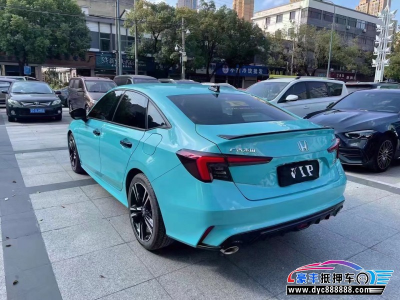 22年本田型格轿车抵押车出售