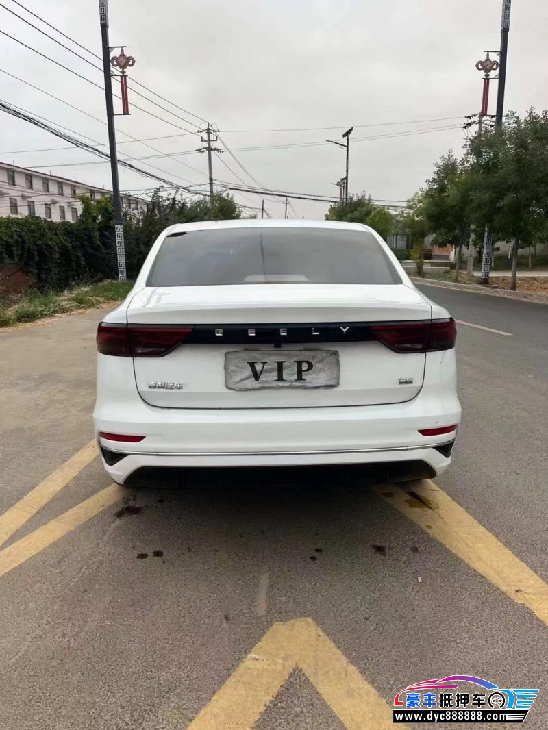 23年吉利帝豪轿车抵押车出售