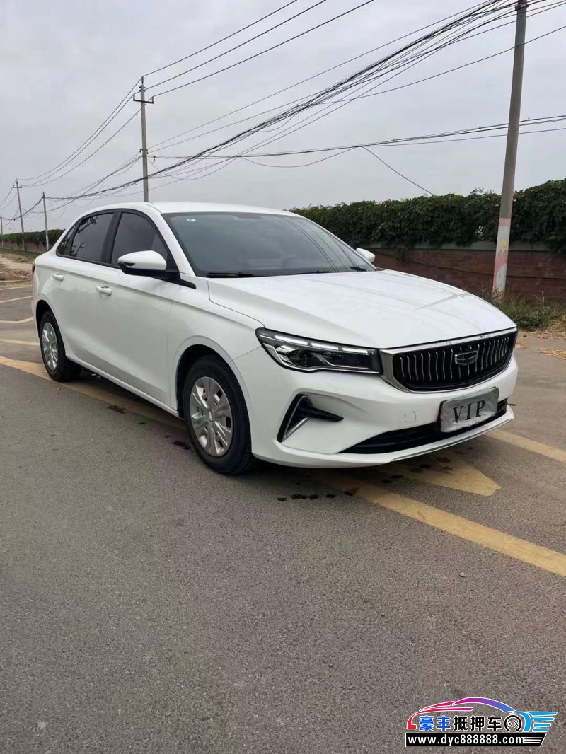 23年吉利帝豪轿车抵押车出售