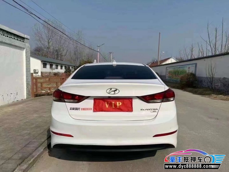 19年现代领动轿车抵押车出售