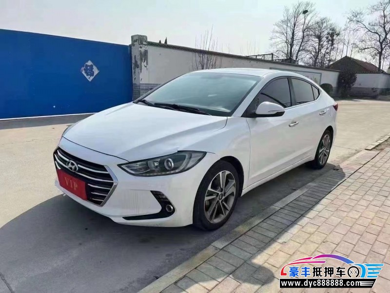 19年现代领动轿车抵押车出售