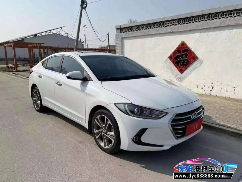 19年现代领动轿车抵押车出售