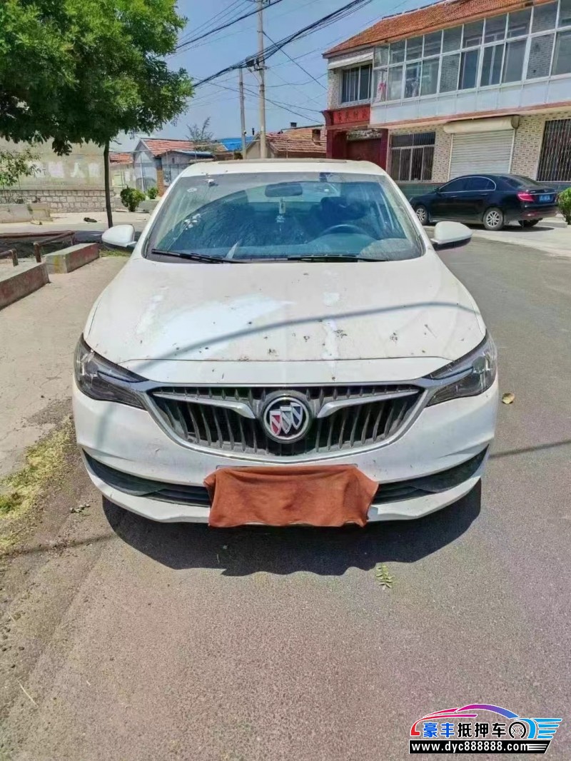 22年别克英朗轿车抵押车出售