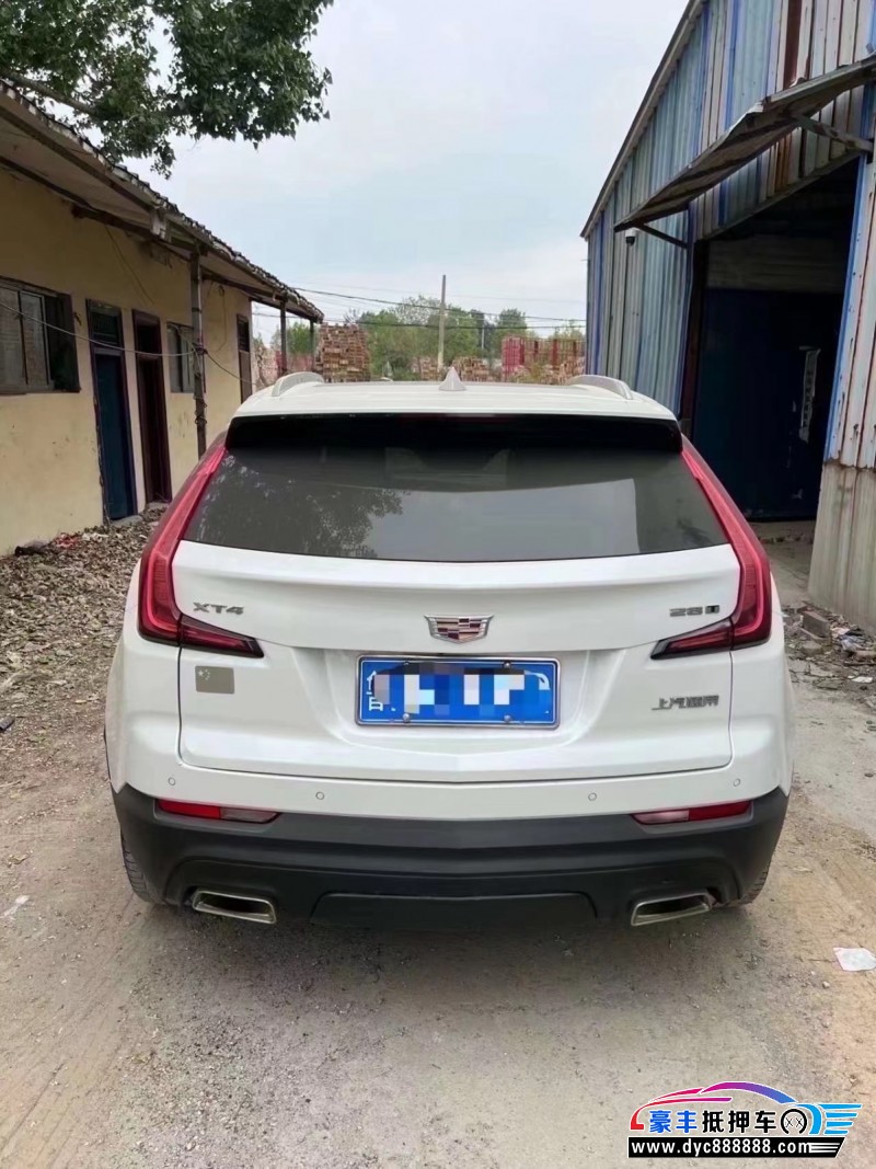 20年凯迪拉克XT4轿车抵押车出售