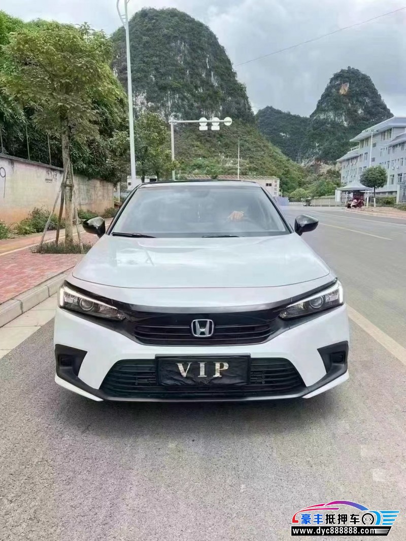 21年本田思域轿车抵押车出售