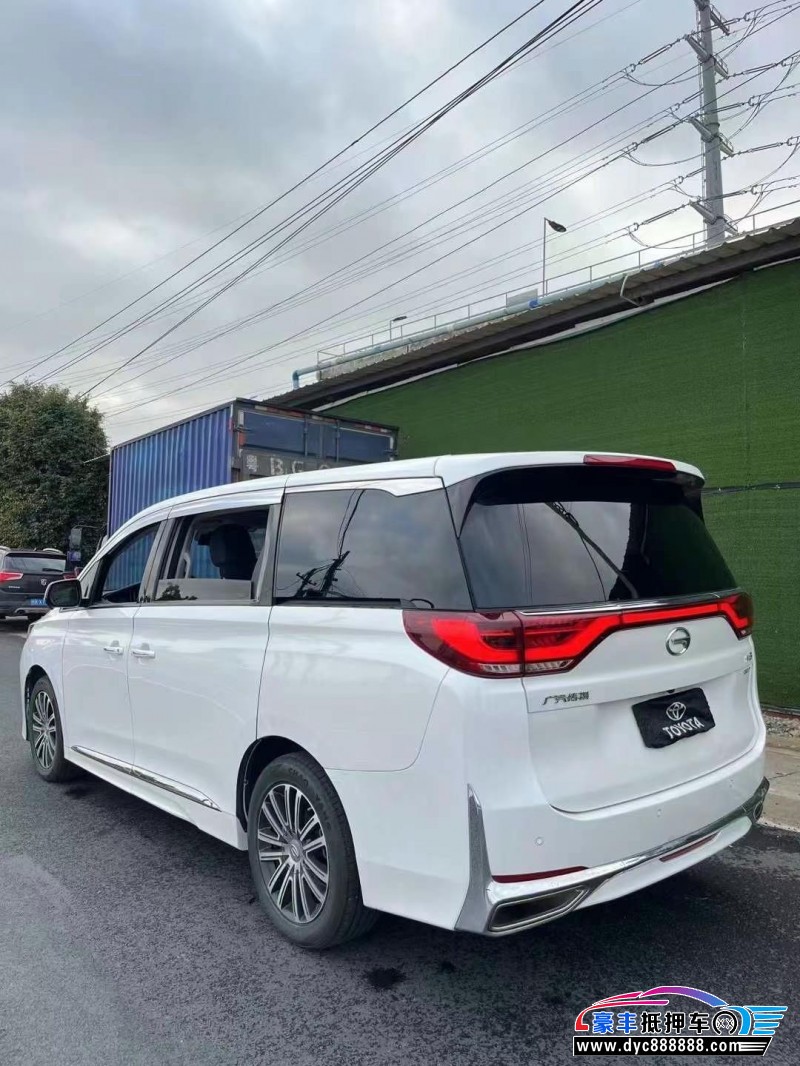 20年传祺M8轿车抵押车出售