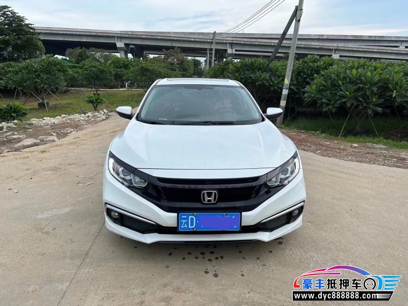 21年本田思域轿车抵押车出售