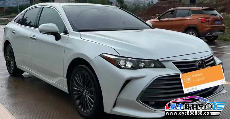22年丰田亚洲龙轿车抵押车出售