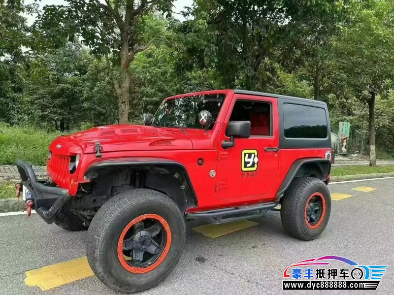 10年Jeep牧马人轿车抵押车出售