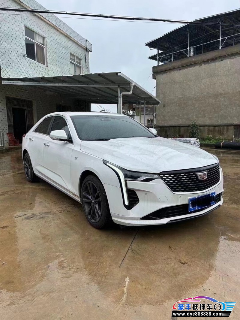 22年凯迪拉克CT4轿车抵押车出售