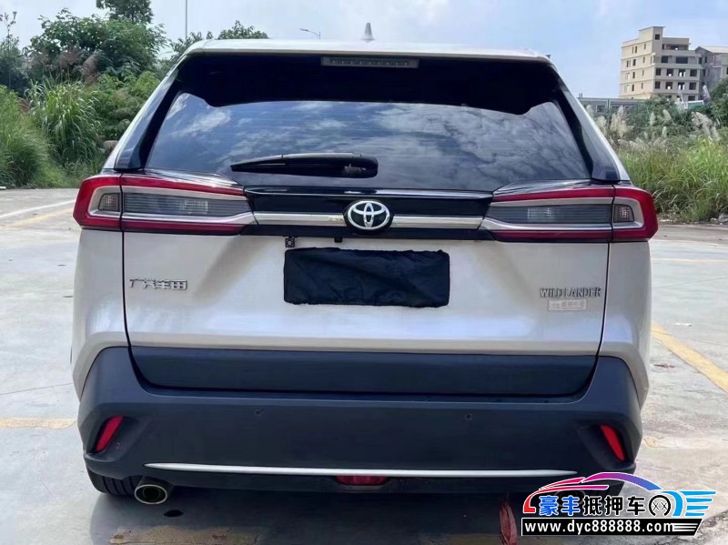 21年丰田威兰达轿车抵押车出售