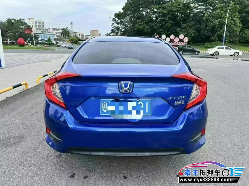 16年本田思域轿车抵押车出售