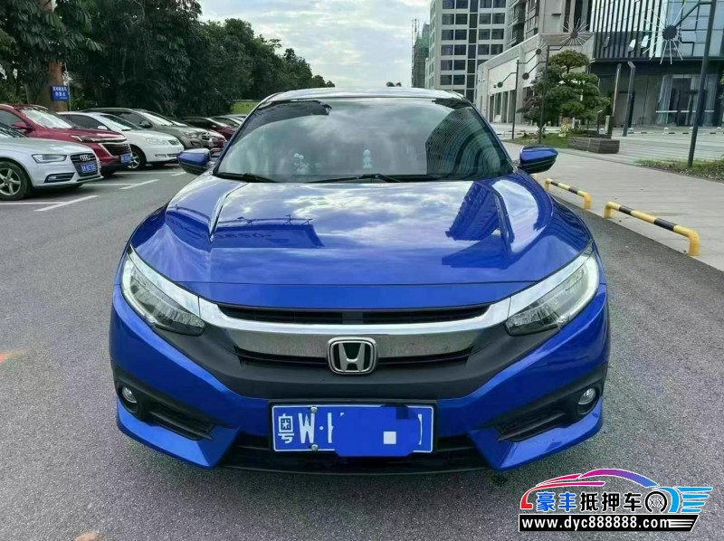 16年本田思域轿车抵押车出售