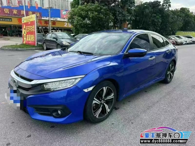16年本田思域轿车抵押车出售