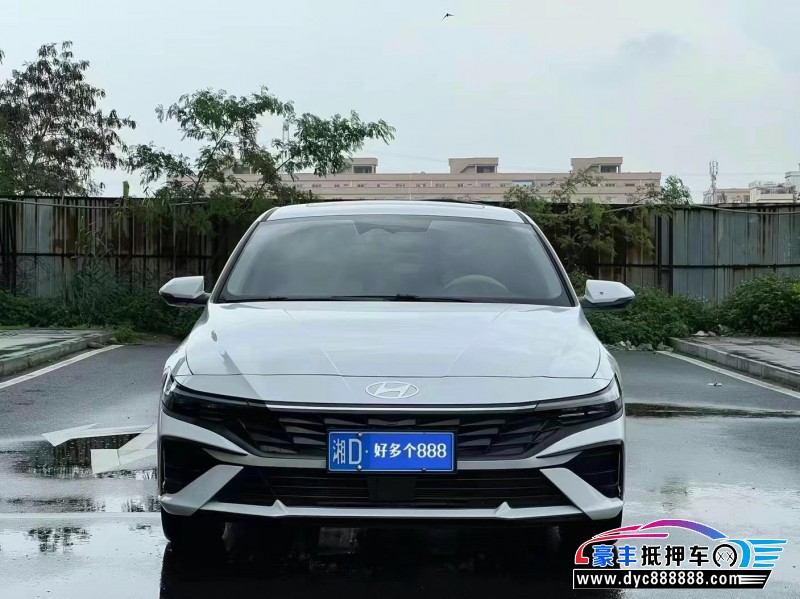 23年现代伊兰特轿车抵押车出售