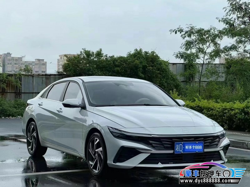 23年现代伊兰特轿车抵押车出售