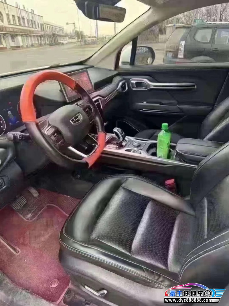 21年吉利豪越轿车抵押车出售